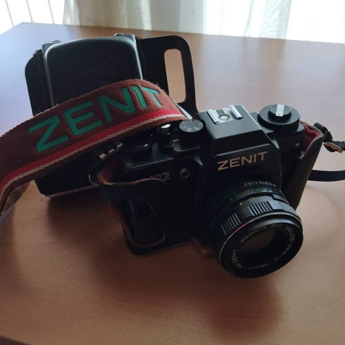 Zenit 12XP Camera with Helios 44M-4 58mm f/2 lens used