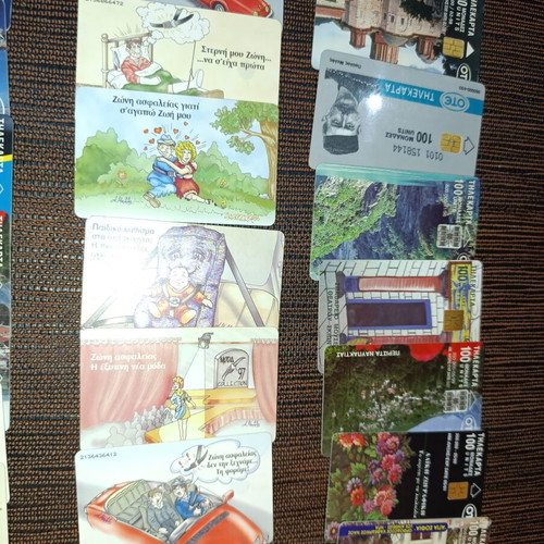 Phone cards used, pack of 30