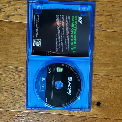 Fc 24 PlayStation 4 disc like new, works on PS5