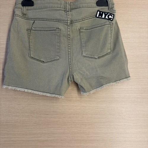 NYC The Classic kids khaki high waist denim shorts size L 10-12 years like new