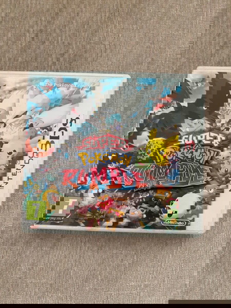 Super Pokemon Rumble Nintendo 3DS κουτί