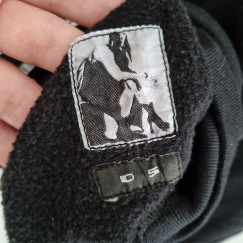 Rick Owens Drkshdw Crewneck Sweat Bum Ribbon new, size L, black