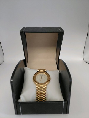 Orient D80877-00 B2 women's watch used, gold color