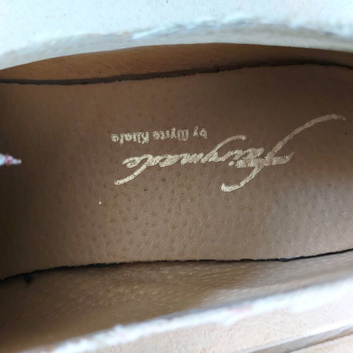 Fairymade handmade floral shoes like new