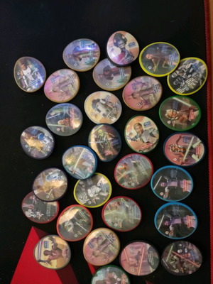 Star Wars - The Clone Wars Cheetos Blix 29 caps like new pack