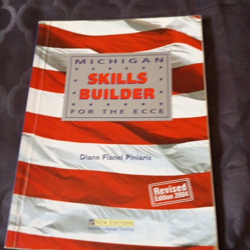 English book Skills Builder for the ECCE, like new