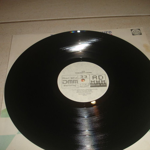 Yes Time And A Word vinyl record used, rock