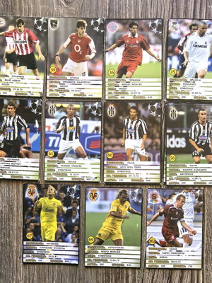 Футболни карти Europe’s Champions 2005-06 употребявани, 11 от 110