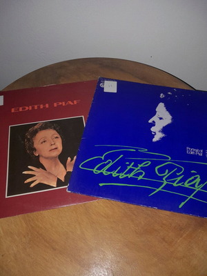 Βινύλια Edith Piaf σαν καινούργια, κλασική μουσική, 2 δίσκοι