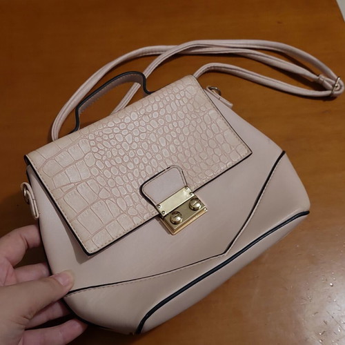 Atmosphere shoulder bag pink used