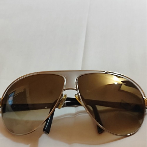 Dolce & Gabbana Aviator Sunglasses like new, beige and gold