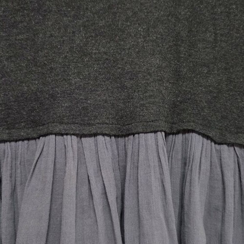 Madame Shoushou dress like new, black and gray, size S