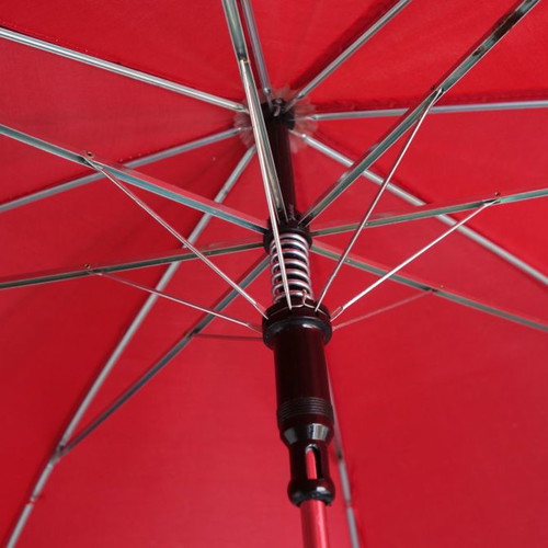Betty Barclay red umbrella with automatic opening used