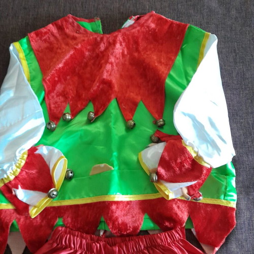 Harlequin costume like new, size 85cm for 3-4 years old