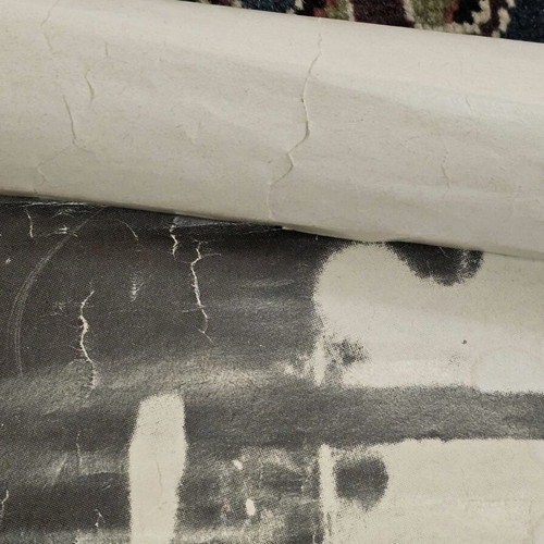 Poster with tanks outside Polytechnic used, 1970s decade