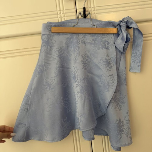 Karavan mini skirt in light blue, S/M