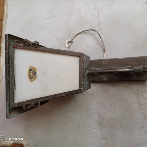 Amstel illuminated sign lantern used