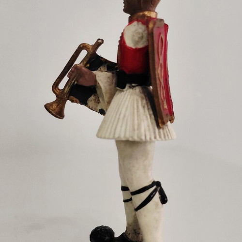 Vintage Evzone soldier figure used, Athens