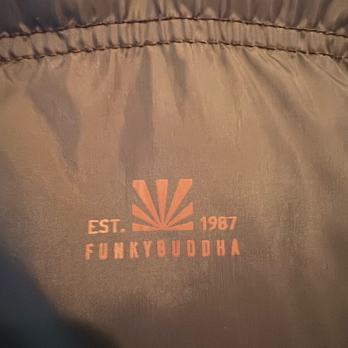 Αμάνικο μπουφάν Funky Buddha σαν καινούργιο, μπλε, μέγεθος S
