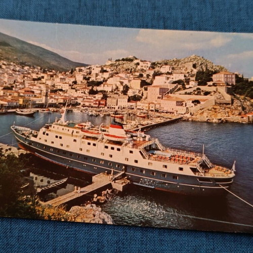 Ship postcard collection like new, rare