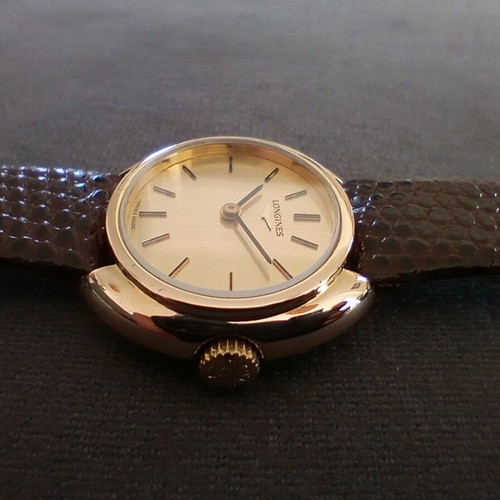 Longines women's vintage watch gold plated like new