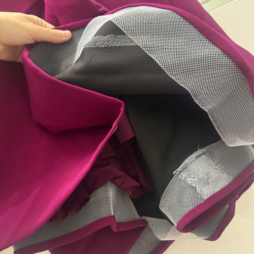 Maxi dress Acne Studios purple like new for wedding or christening