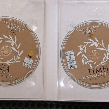 Golden Moments of the Olympic Games DVD μεταχειρισμένο, συλλογή 4 δίσκων