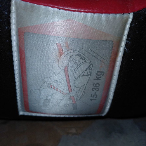 Recaro child car seat used, 15 to 36 kg