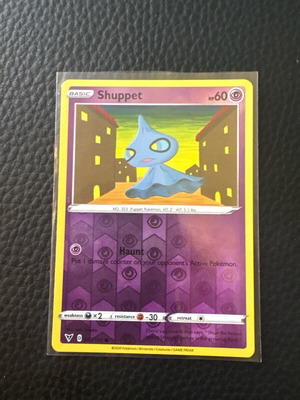 Pokémon TCG Shuppet Vivid Voltage 067/185 Reverse Holo Common Psychic καινούργιο