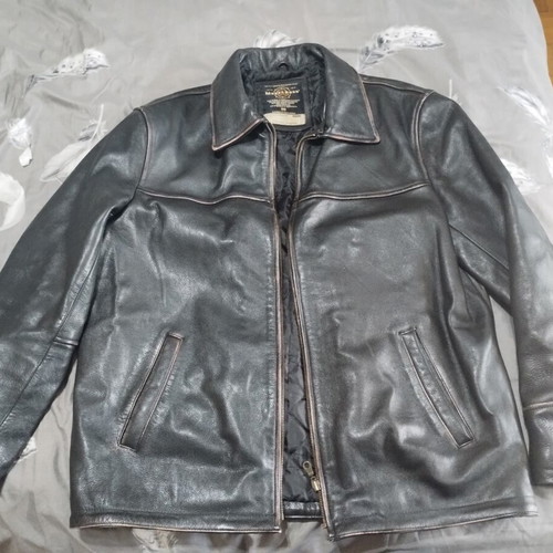 Leather Jacket Mays And Rose US Legends Large black like new