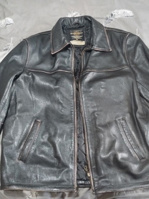 Leather Jacket Mays And Rose US Legends Large black like new