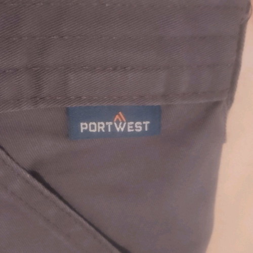 Portwest reflective work trousers like new, size L