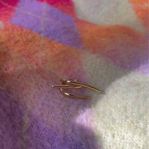 Steel ring gold new adjustable made of stainless steel 316L