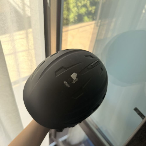 No Fear helmet, black with blue details