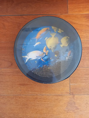 Sea sound used with beads, 25 cm diameter