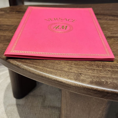 Versace x H&M hard folder for papers, like new