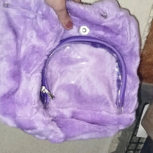 Purple backpack bag new