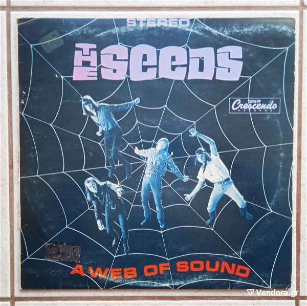  SEEDS  -  A Web Of Sound (1966) diskos viniliou Garage Psychedelic Rock