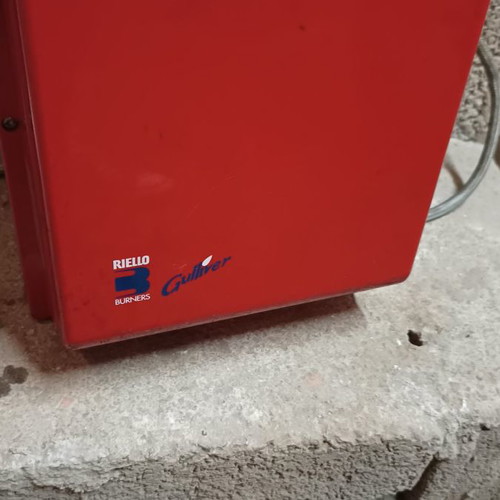 Riello Gulliver RG3 oil burner used 100,000-153,080 kcal/h