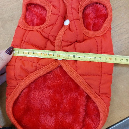 Dog jacket new, size L for up to 6 kg