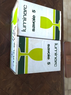 Luminarc Savoie 5 Wine Glasses Set of 12 New