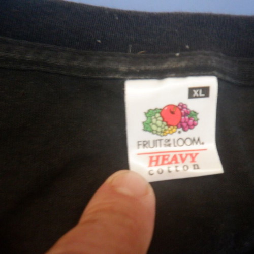Authentic T-shirt Deep Purple Who Do We Think We Are!, size XL, black, in excellent condition