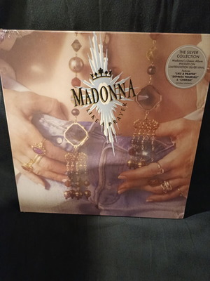 Like a Prayer Madonna vinyl LP limited edition silver mint