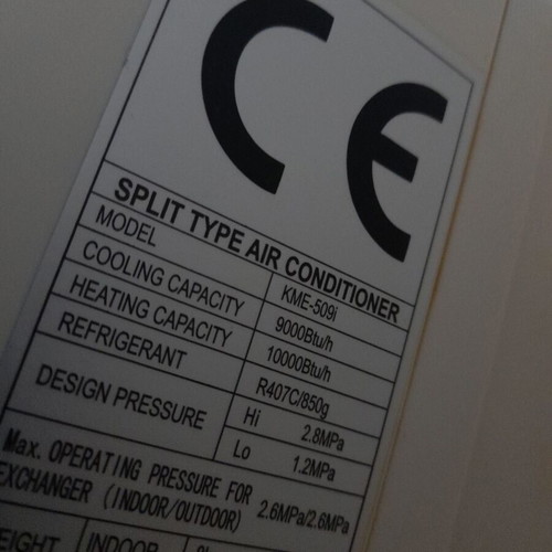 Kendo 9000 BTU air conditioner like new