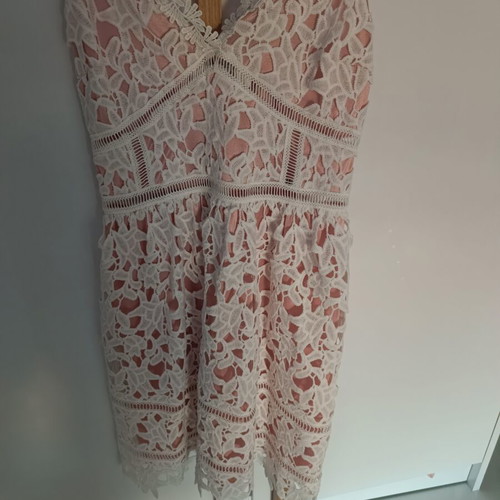 White dress like new, one size