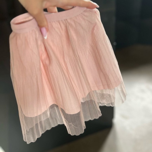 Zara tulle skirt for girls like new, pink, size 3-4 years