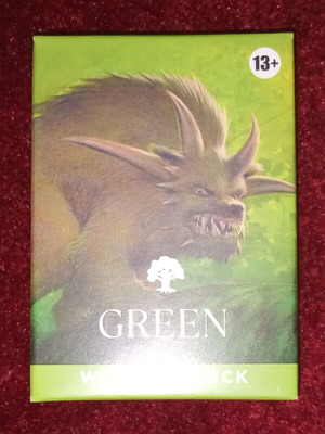 Magic the Gathering Green Welcome Deck καινούργιο