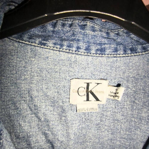 Vintage denim dress Calvin Klein Jeans like new, blue