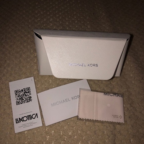Michael Kors case new, white
