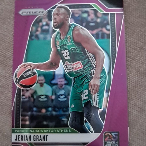 Panini Prizm Euroleague 2025 Jerian Grant card new